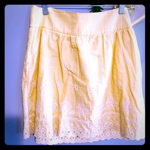 Yellow skirt